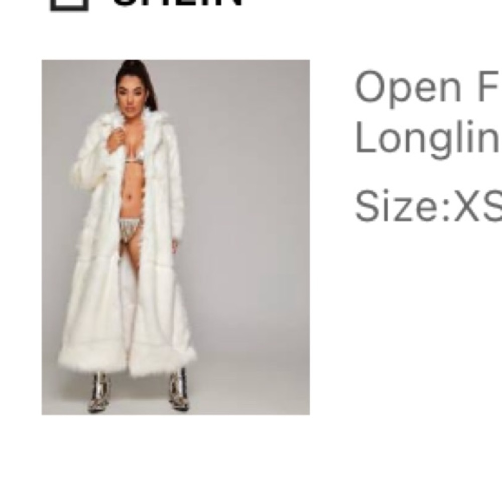 Long white coat